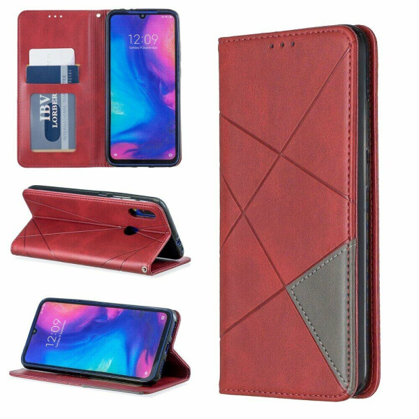 

Чехол UniCase Geometric Pattern для Xiaomi Redmi Note 7 / Note 7 Pro - Red