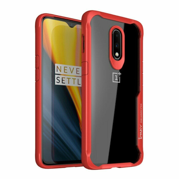 

Защитный чехол IPAKY Clear BackCover для OnePlus 7 - Red