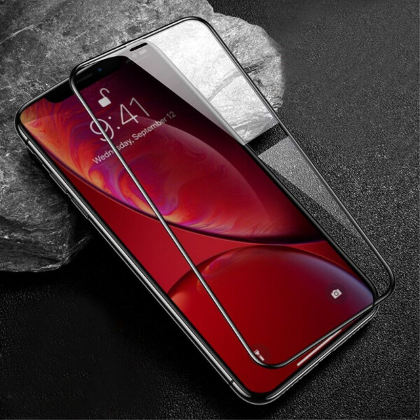 

Защитное стекло AMORUS 3D Curved Glass для Apple iPhone XR / iPhone 11 - Black