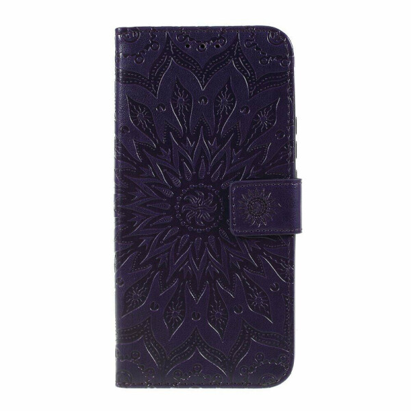 

Чехол-книжка UniCase SunFlower Pattern для Huawei P Smart Z / Honor 9X - Purple