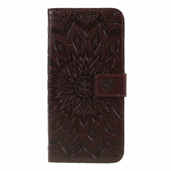 

Чехол-книжка UniCase SunFlower Pattern для Huawei P Smart Z / Honor 9X - Brown