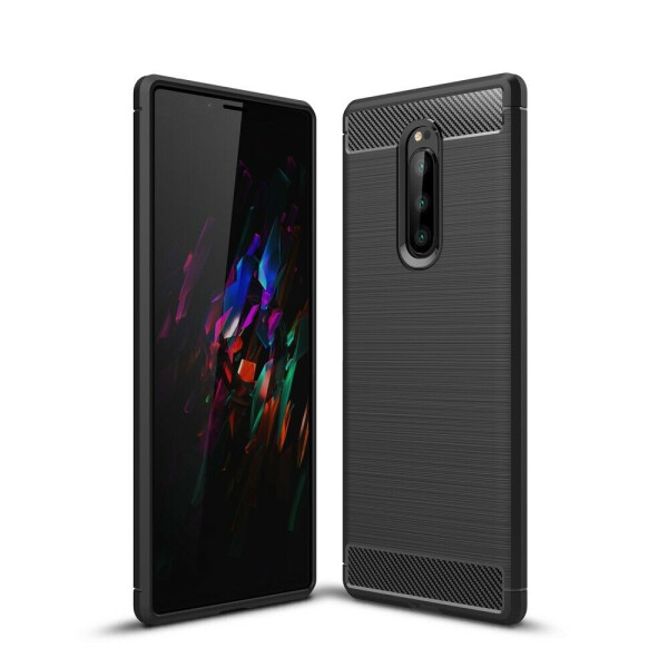 

Защитный чехол UniCase Carbon для Sony Xperia 1 - Black