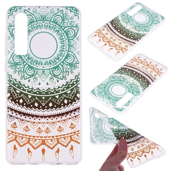 

Силиконовый (TPU) чехол Deexe Pretty Glossy для Huawei P30 - Colorful Lace