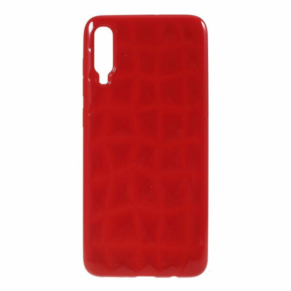 

Силиконовый чехол Deexe 3D Diamond Texture для Samsung Galaxy A70 (A705) - Red