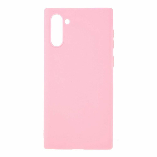 

Силиконовый (TPU) чехол Deexe Matte Case для Samsung Galaxy Note 10 (N970) - Pink