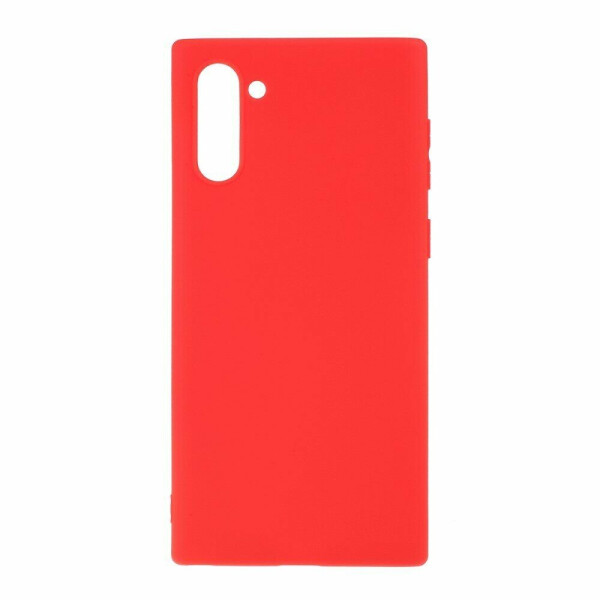 

Силиконовый (TPU) чехол Deexe Matte Case для Samsung Galaxy Note 10 (N970) - Red