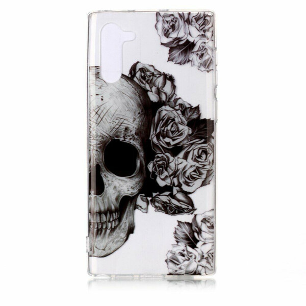 

Силиконовый (TPU) чехол Deexe Pretty Glossy для Samsung Galaxy Note 10 (N970) - Cool Skull