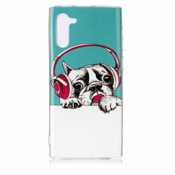 

Силиконовый (TPU) чехол Deexe LumiCase для Samsung Galaxy Note 10 (N970) - Dog
