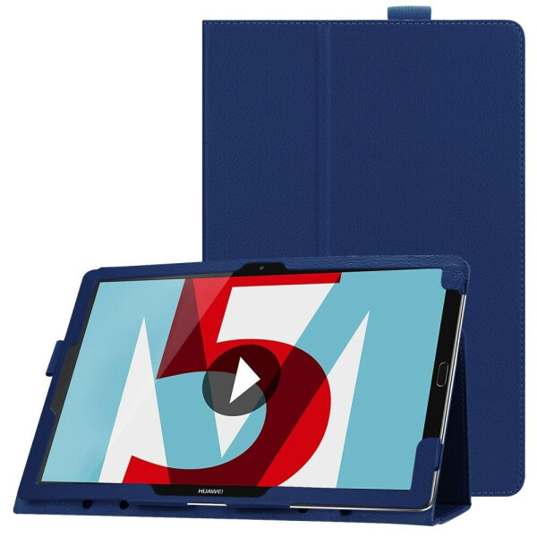 

Чехол-книжка Deexe Book Type для Huawei MediaPad M5 10 - Dark Blue