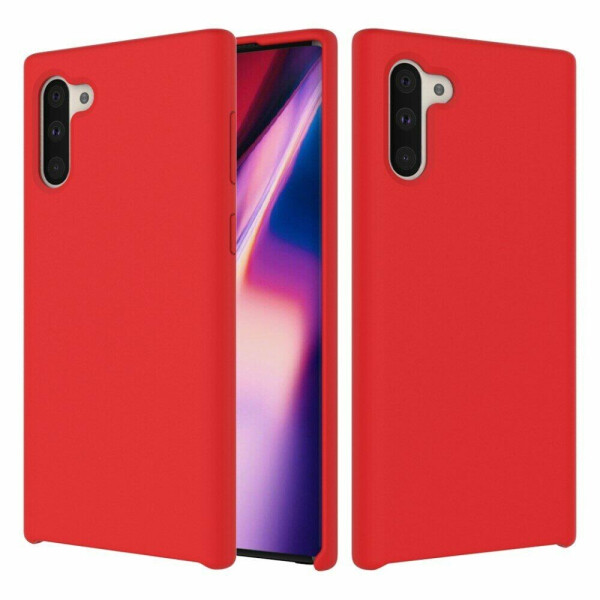 

Защитный чехол Deexe Silicone Case для Samsung Galaxy Note 10 (N970) - Red