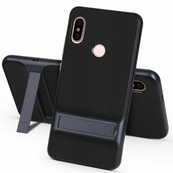 

Защитный чехол ELEGANCE Grid Pattern для Xiaomi Redmi Note 5 Pro - Blue