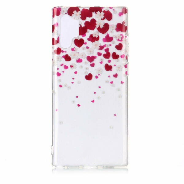 

Силиконовый (TPU) чехол Deexe Pretty Glossy для Samsung Galaxy Note 10+ (N975) - Hearts