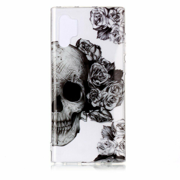 

Силиконовый (TPU) чехол Deexe Pretty Glossy для Samsung Galaxy Note 10+ (N975) - Skull