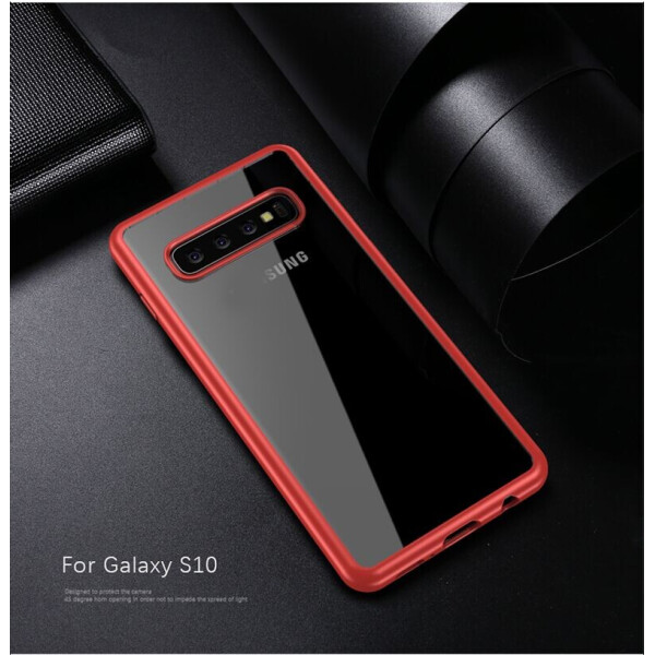 

Защитный чехол для IPAKY Clear BackCover Samsung Galaxy S10 - Red