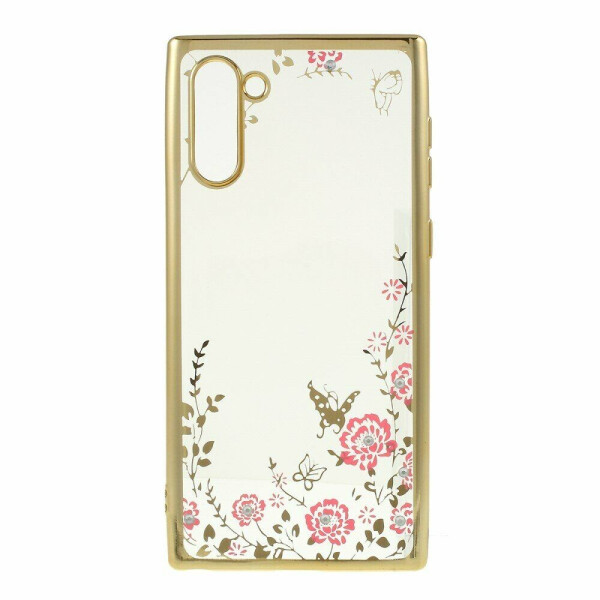 

Силиконовый (TPU) чехол Deexe Shiny Cover для Samsung Galaxy Note 10 (N970) - Gold
