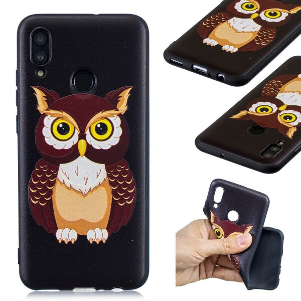 

Силиконовый (TPU) чехол UniCase Color Style для Huawei P Smart (2019) / Honor 10 Lite - Owl TPU