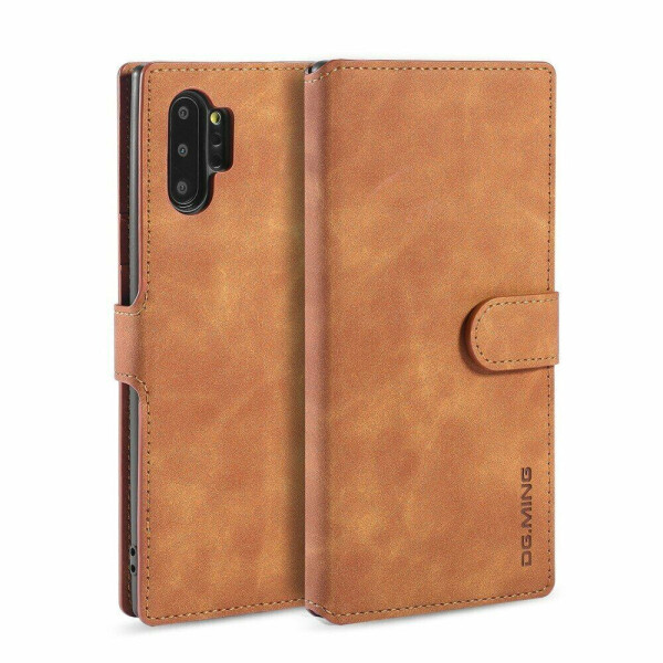 

Чехол DG.MING Retro Style для Samsung Galaxy Note 10+ (N975) - Brown