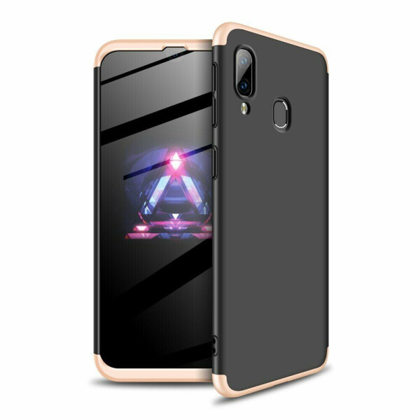 

Защитный чехол GKK Double Dip Case для Samsung Galaxy A40 (А405) - Black / Gold