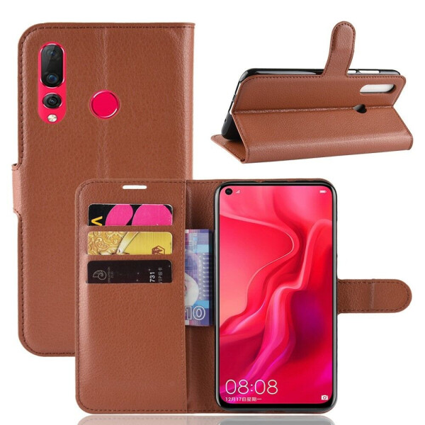 

Чехол-книжка Deexe Book Type для Huawei Nova 4 - Brown