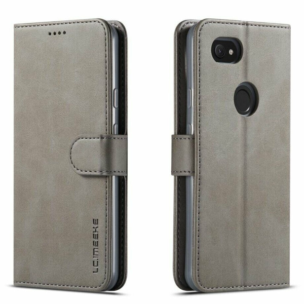 

Чехол LC.IMEEKE Wallet Case для Google Pixel 3a XL - Grey