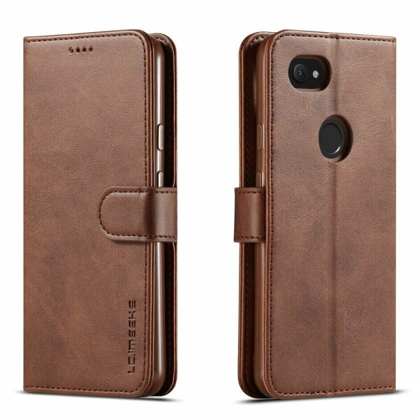 

Чехол LC.IMEEKE Wallet Case для Google Pixel 3a - Brown