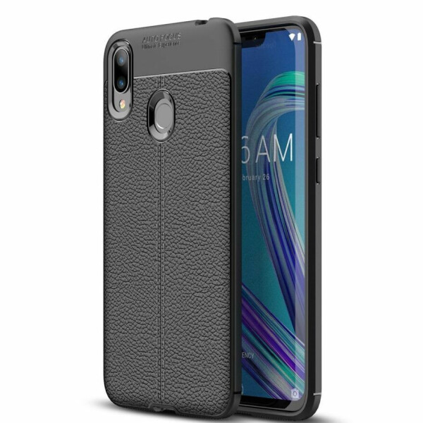 

Защитный чехол Deexe Leather Cover для ASUS Zenfone Max (M2) ZB633KL - Black