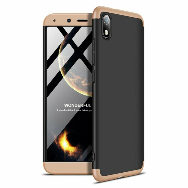 

Защитный чехол GKK Double Dip Case для Xiaomi Redmi 7A - Black / Gold