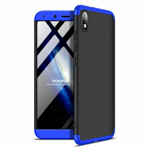 

Защитный чехол GKK Double Dip Case для Xiaomi Redmi 7A - Black / Blue