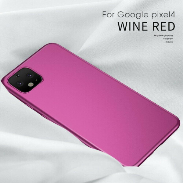 

Силиконовый (TPU) чехол X-LEVEL Matte для Google Pixel 4 - Wine Red