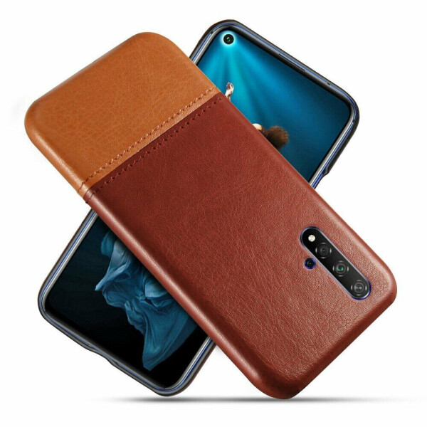 

Защитный чехол KSQ Dual Color для Huawei Honor 20 - Dark Brown / Lignt Brown