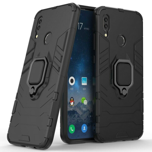 

Защитный чехол Deexe Hybrid Case для Huawei P Smart (2019) - Black