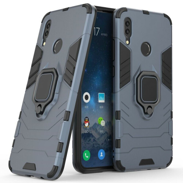 

Защитный чехол Deexe Hybrid Case для Huawei P Smart (2019) - Blue