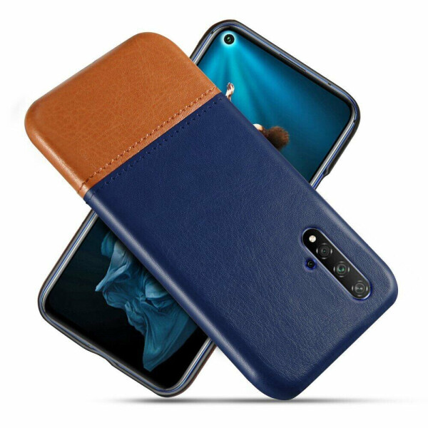 

Защитный чехол KSQ Dual Color для Huawei Honor 20 - Dark Blue / Orange