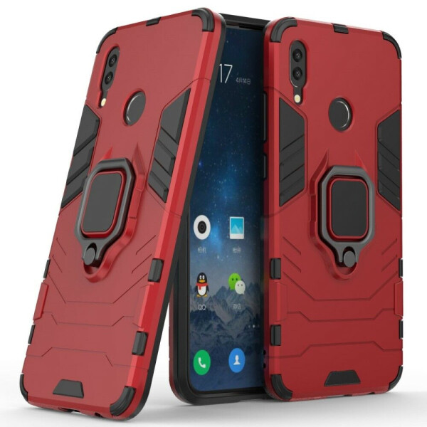 

Защитный чехол Deexe Hybrid Case для Huawei P Smart (2019) - Red