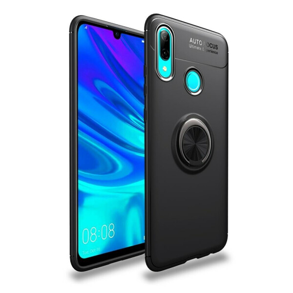 

Защитный чехол UniCase Magnetic Ring для Huawei P Smart (2019) / Honor 10 Lite - All Black