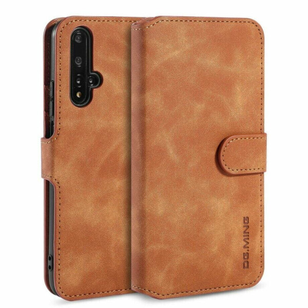 

Чехол DG.MING Retro Style для Huawei Honor 20 / Nova 5T - Brown
