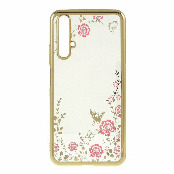 

Силиконовый (TPU) чехол Deexe Shiny Cover для Huawei Honor 20 / Nova 5T - Gold