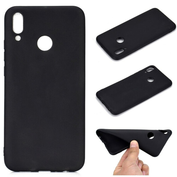 

Силиконовый (TPU) чехол Deexe Matte Case для Huawei P Smart (2019) / Honor 10 Lite - Black