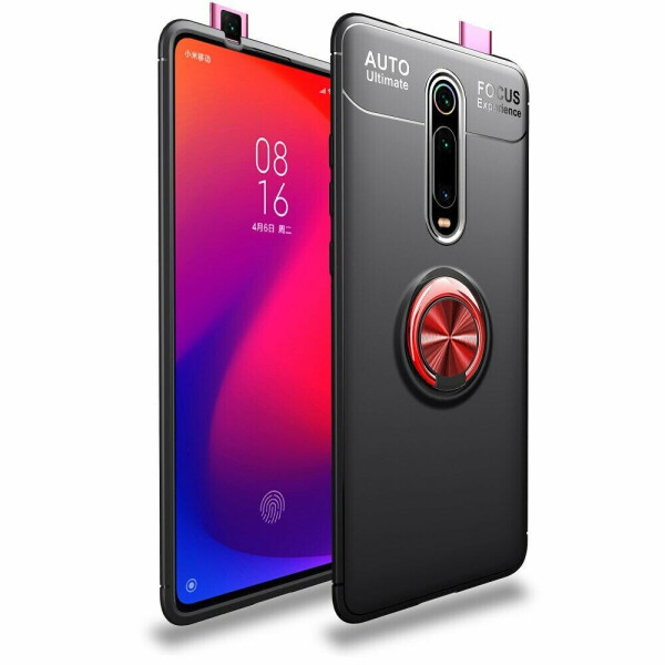 

Защитный чехол UniCase Magnetic Ring для Xiaomi Mi 9T / Mi 9 Pro / Redmi K20 / Redmi K20 Pro - Black / Red
