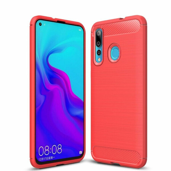 

Защитный чехол UniCase Carbon для Huawei Nova 4 - Red