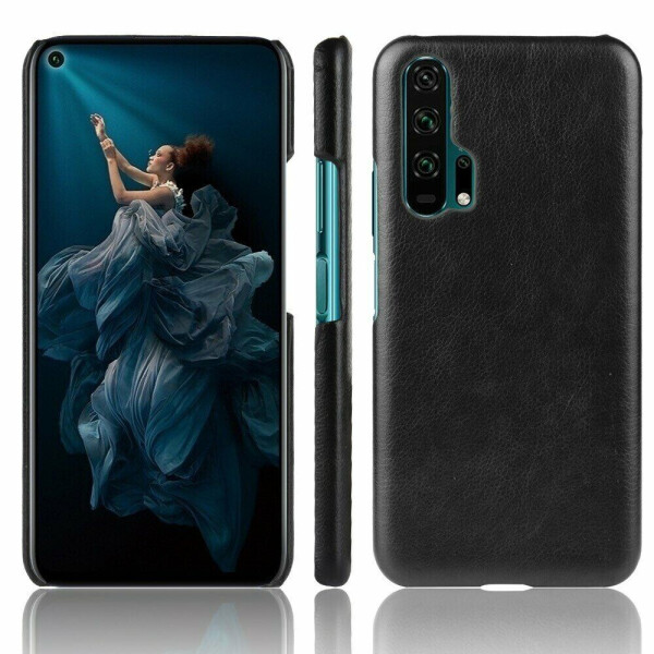

Защитный чехол Deexe Leather Back Cover для Huawei Honor 20 Pro - Black