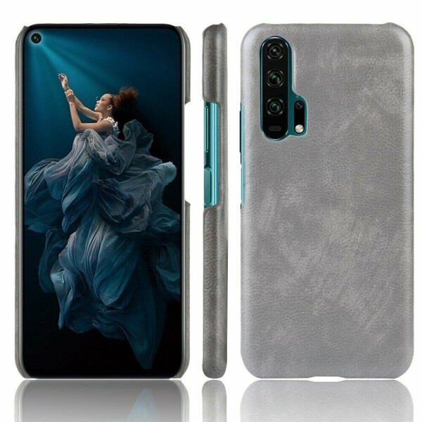 

Защитный чехол Deexe Leather Back Cover для Huawei Honor 20 Pro - Grey