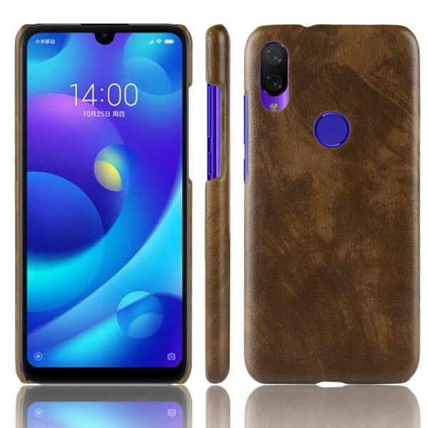 

Защитный чехол Deexe Leather Back Cover для Xiaomi Redmi Note 7 / Note 7 Pro - Brown