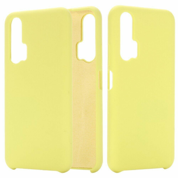 

Защитный чехол Deexe Silicone Case для Huawei Honor 20 Pro - Yellow
