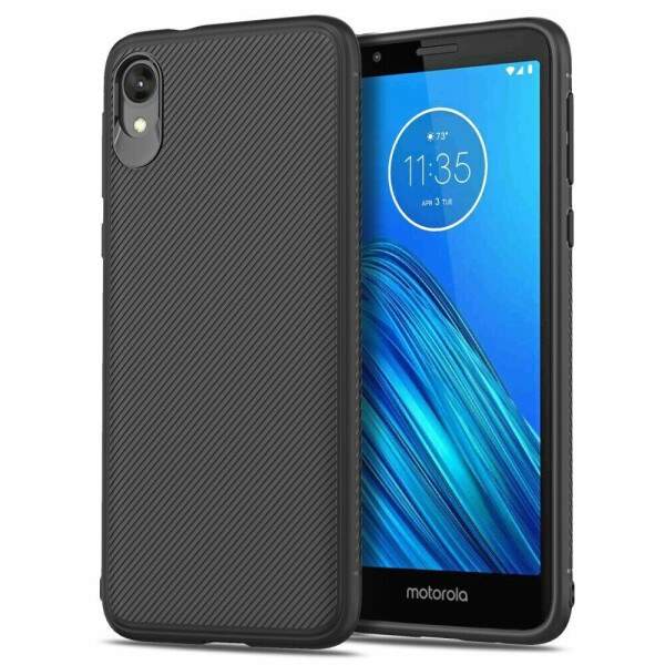 

Защитный чехол UniCase Twill Soft для Motorola E6 - Black