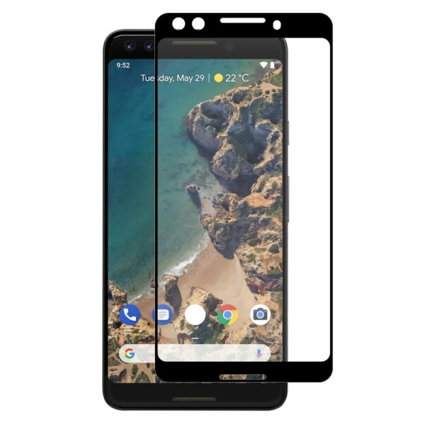 

Защитное стекло HAT PRINCE Full Glue Cover для Google Pixel 3 - Black