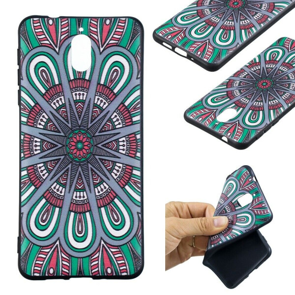 

Силиконовый (TPU) чехол UniCase Color Style для Nokia 3 2018 / Nokia 3.1 - Symmetric Pattern