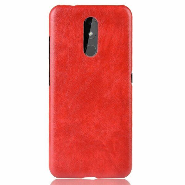 

Защитный чехол Deexe Leather Back Cover для Nokia 3.2 - Red