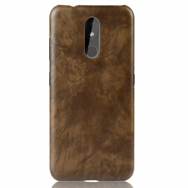 

Защитный чехол Deexe Leather Back Cover для Nokia 3.2 - Brown