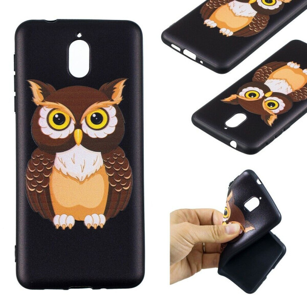 

Силиконовый (TPU) чехол UniCase Color Style для Nokia 3 2018 / Nokia 3.1 - Brown Owl